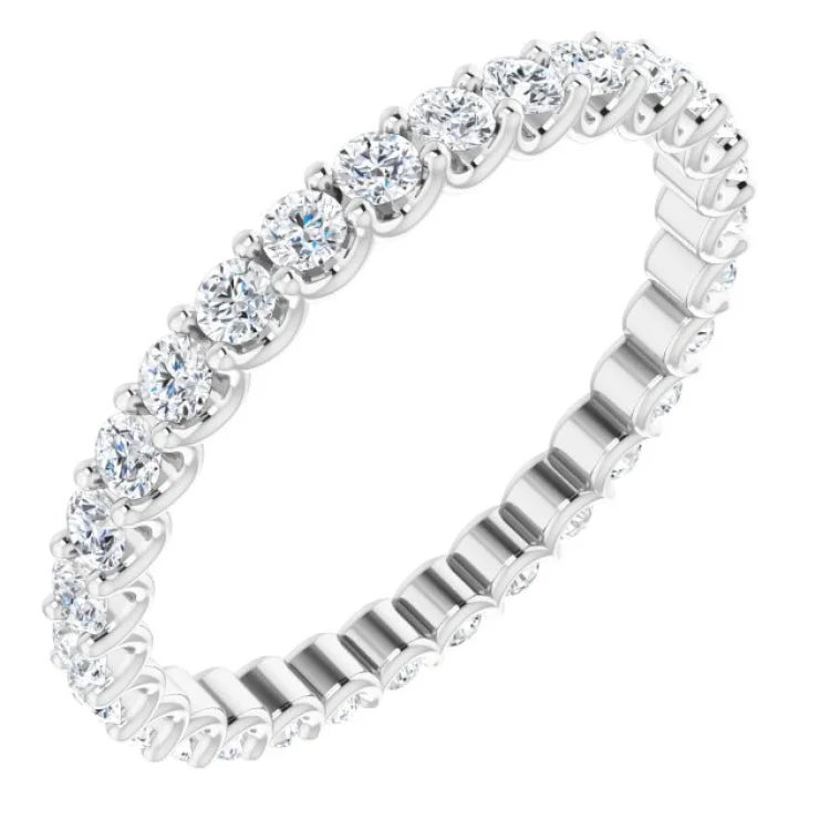 women’s eternity ring-Platinum 7/8 CTW Lab-Grown Diamond  Eternity Band Size 6