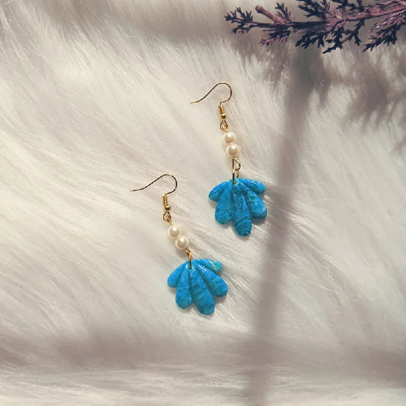 women’s teardrop earrings-Emmas Designs Clay Dangler Earrings