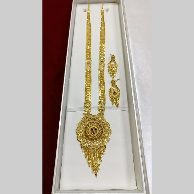 women’s fine necklace-Pari Art Jewellery Forming Long Necklace Set