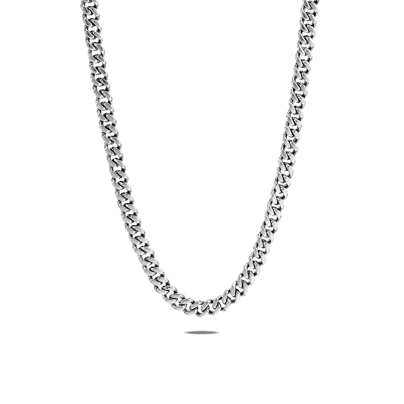 women’s bridal necklace-John Hardy Classic Chain Curb Link Necklace NB997521