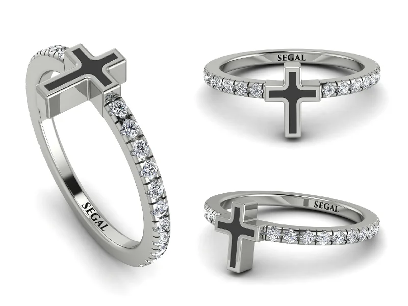 18K White Gold