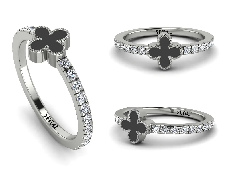 18K White Gold