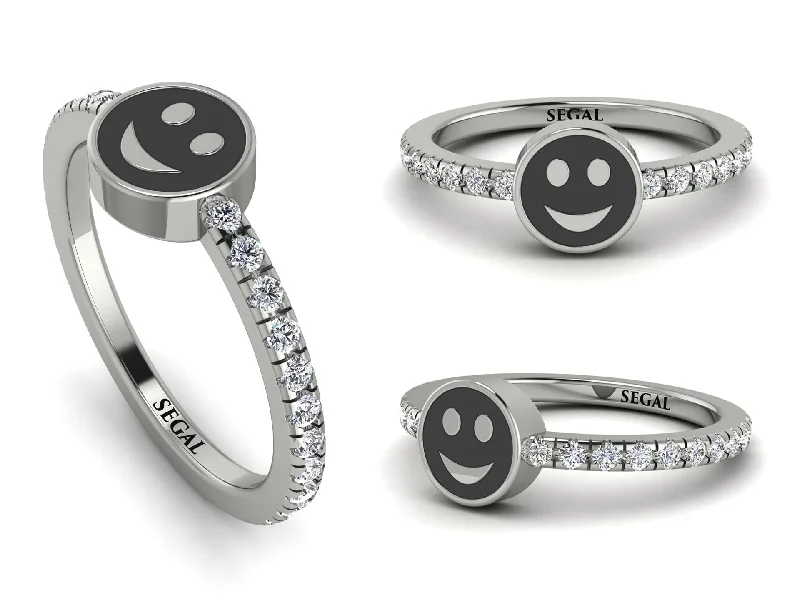 18K White Gold