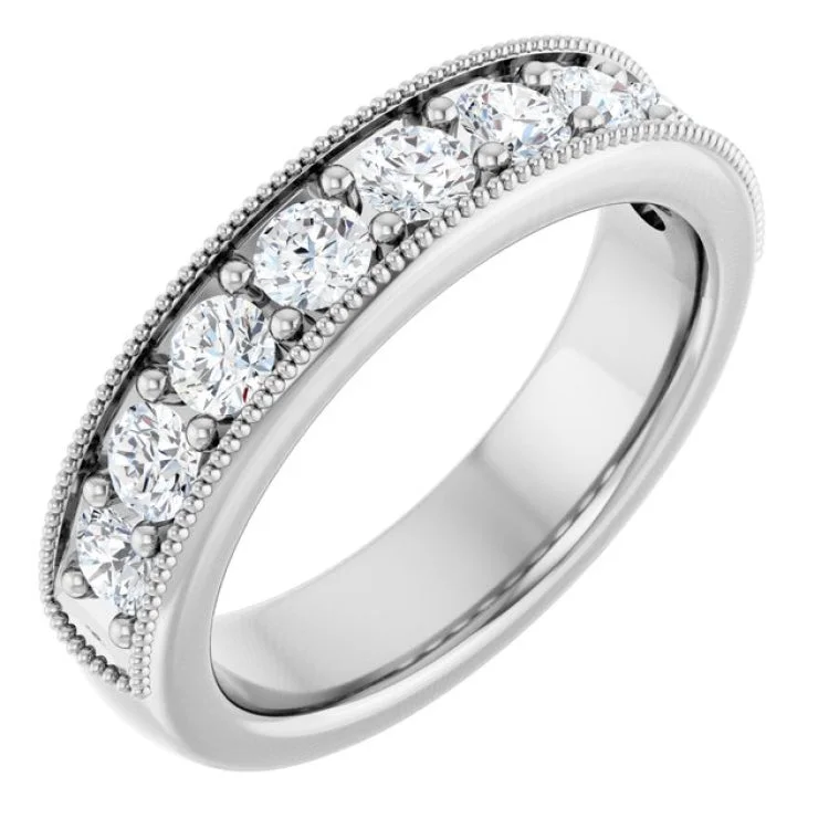 women’s anniversary ring-14K White 3/4 CTW Lab-Grown Diamond Anniversary Band