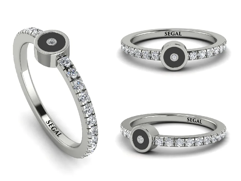 18K White Gold