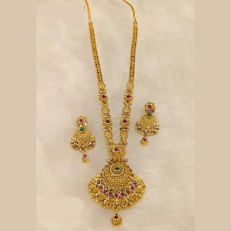 women’s vintage diamond necklace-Sunrise Gold Forming Necklace Set