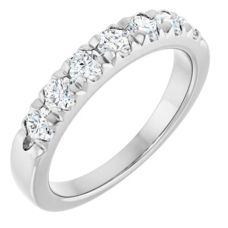 women’s promise ring-14K White 3/4 CTW Lab-Grown Diamond Anniversary Band