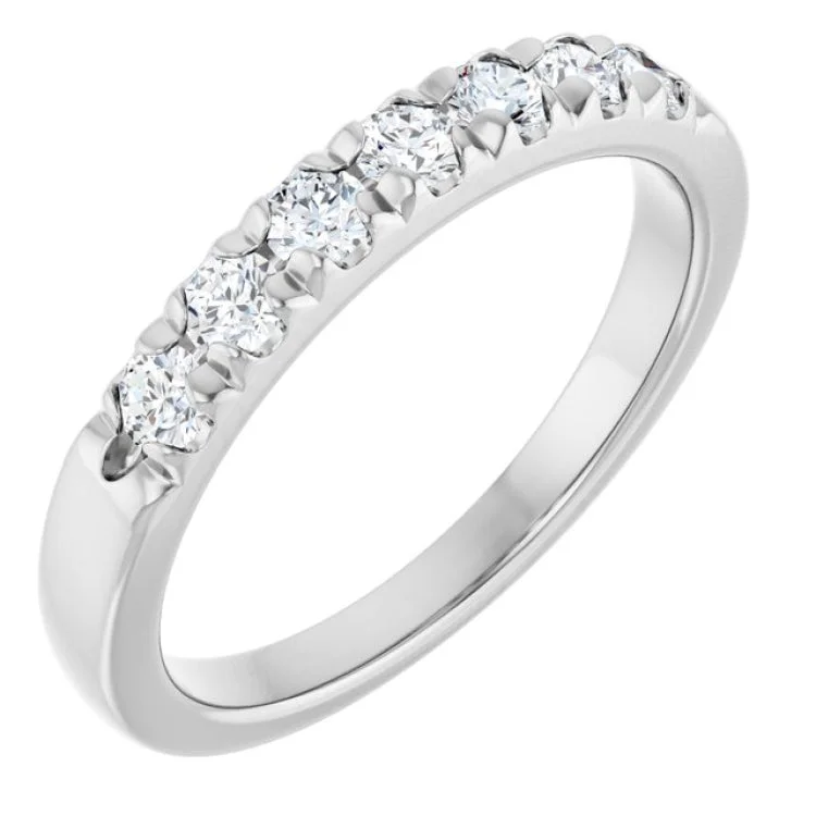 women’s anniversary ring-Platinum 3/8 CTW Lab-Grown Diamond Anniversary Band