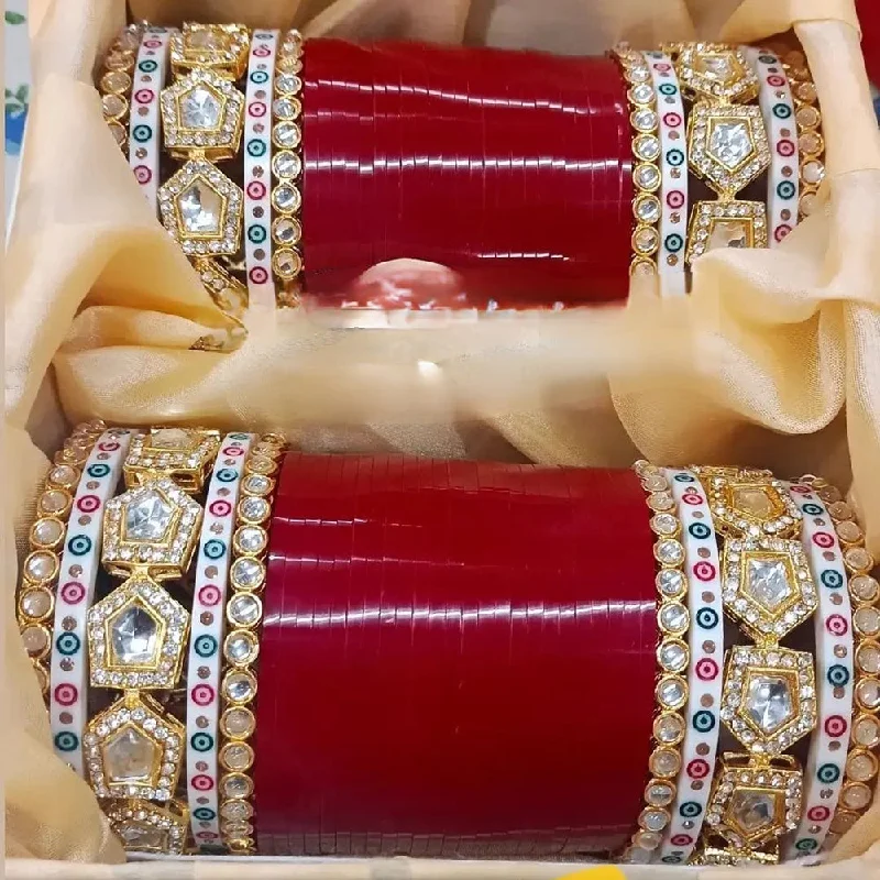 women’s opal bracelet-Manisha Jewellery Bridal Bangles Set