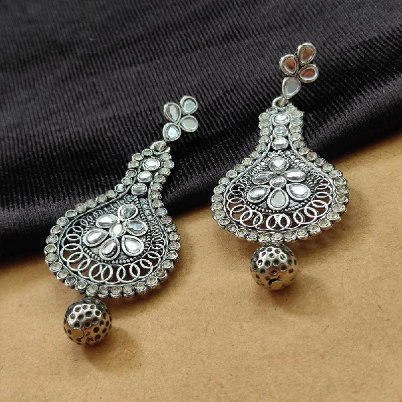 women’s drop earrings for women-Darshana Jewels Oxidised  Plated Dangler Earrings