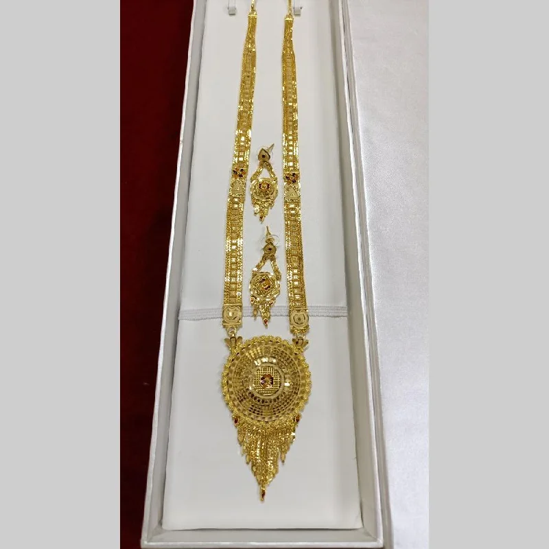 women’s decorative necklace-Pari Art Jewellery Forming Long Necklace Set